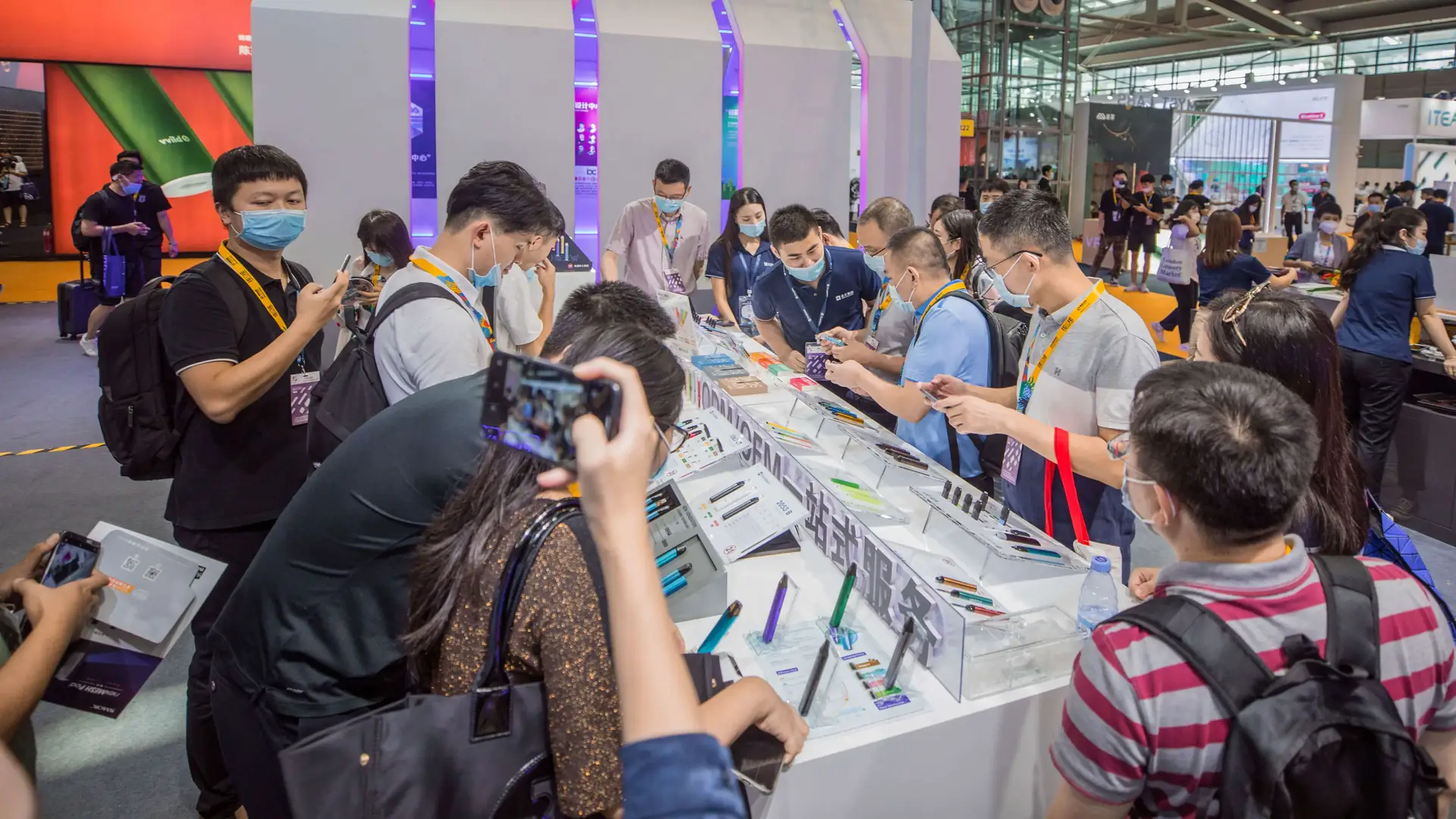 IECIE 2020 exhibition visitors